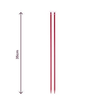 Knitcraft Red Knitting Needles 5mm image number 3