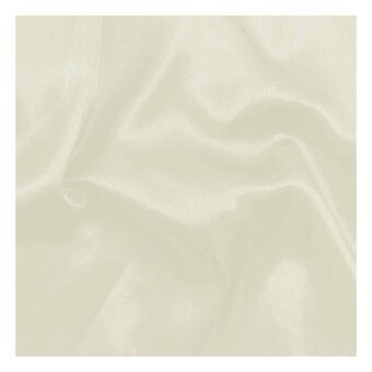 Cream Silky Habutae Fabric by the Metre