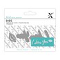Xcut I Love You Mini Die Set 4 Pieces image number 1