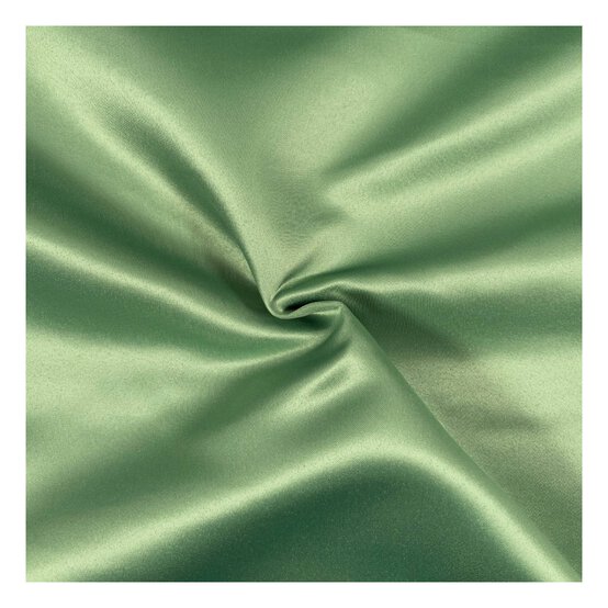 Sage Duchess Satin Fabric by the Metre image number 1