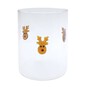 Reindeer Drinking Glass image number 3