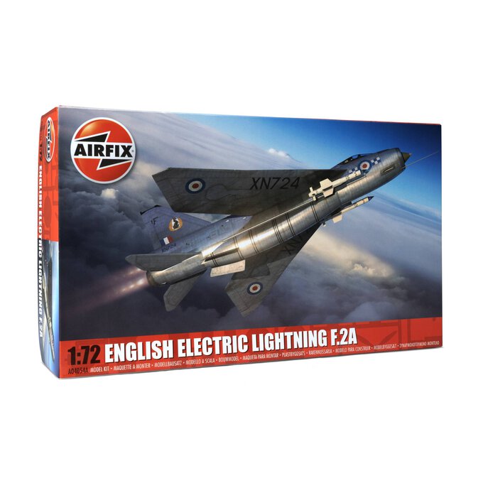 Airfix English Electric Lightning F2A Model Kit 1:72 image number 1