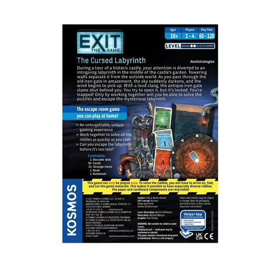 EXIT The Game The Cursed Labyrinth  image number 3