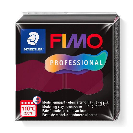 Fimo Professional Bordeaux Modelling Clay 57g image number 1