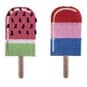 Trimits Ice Lolly Iron-On Patches 2 Pack image number 1