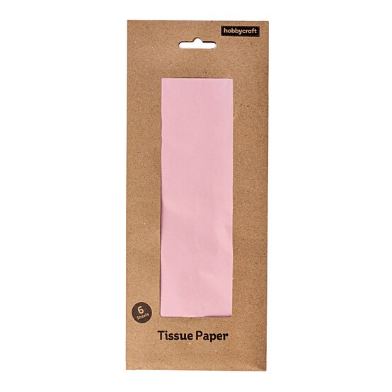 Pink Tissue Paper 50cm x 75cm 6 Pack image number 3