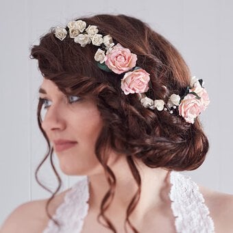 How to Make a Floral Pick Headband