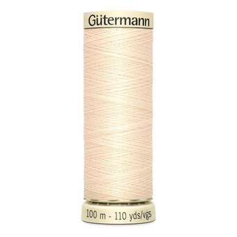 Gutermann Cream Sew All Thread 100m (414)