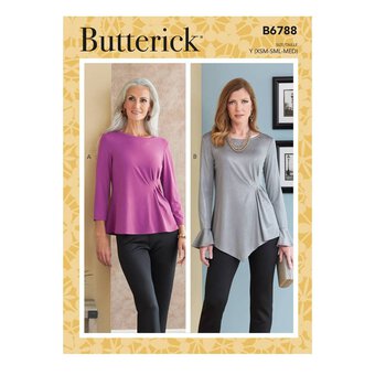 Butterick Women’s Top Sewing Pattern B6788 (XS-M)