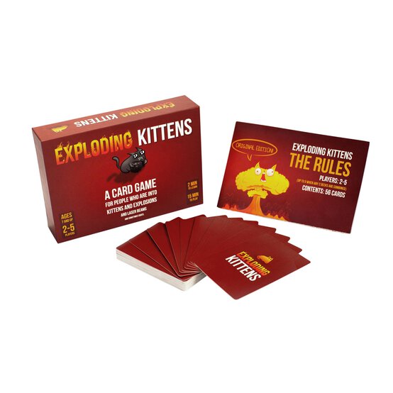 Exploding Kittens Card Game image number 1