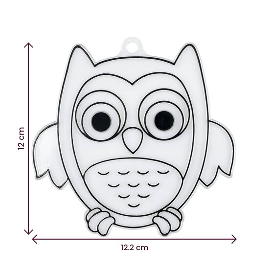 Owl Plastic Suncatcher image number 6