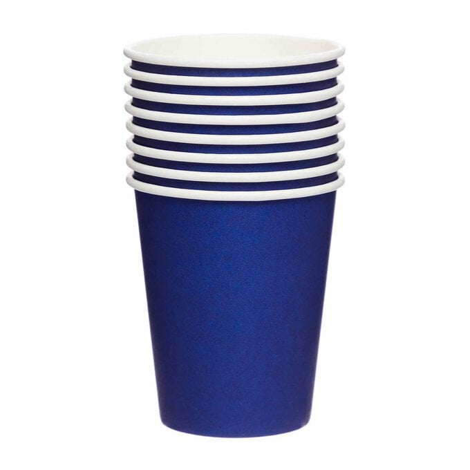 Blueberry Paper Cups 8 Pack image number 1
