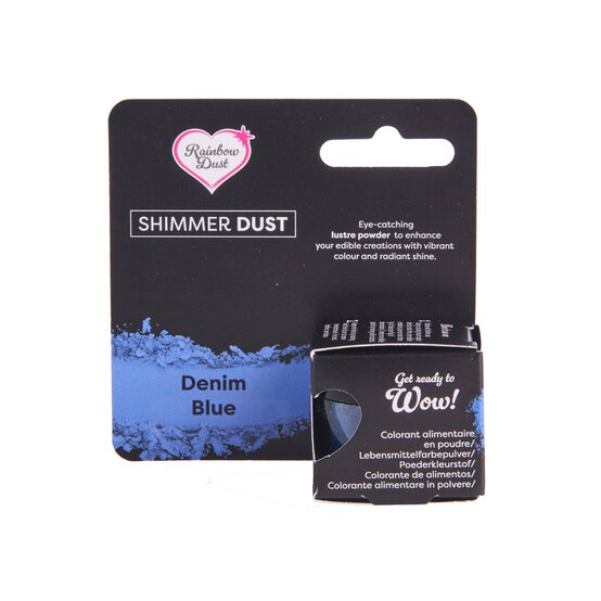 Rainbow Dust Denim Blue Shimmer Dust 2g image number 3