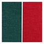Red and Green 14 Count Aida Fabric 30cm x 46cm 2 Pack image number 3
