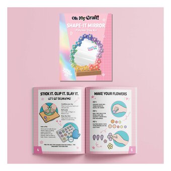 Oh My Craft! Shape-It Mirror Polymer Clay Kit