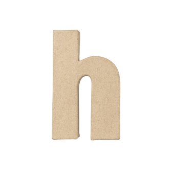 Lowercase Mini Mache Letter H