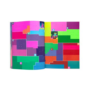 Creative Sticker Mosaics: Neon Animals - Books - Adult Colouring