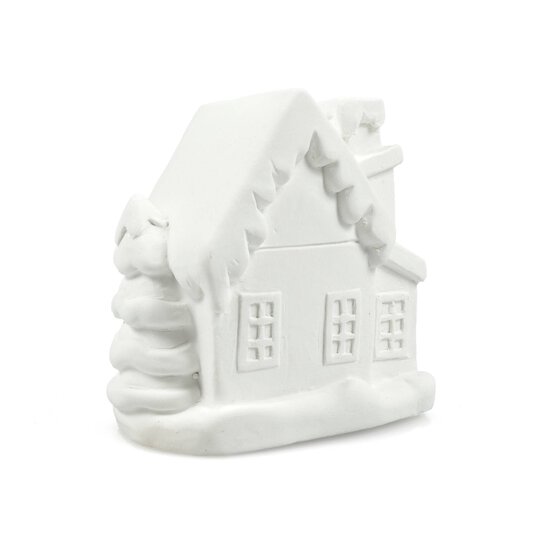 Paint Your Own Christmas Village Kit 6 Pieces image number 4