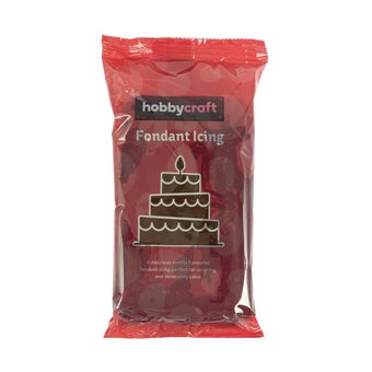 Dark Brown Fondant Icing 250g