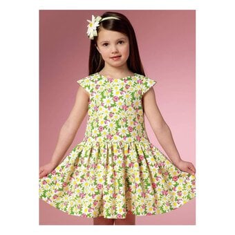 Butterick Children’s Dress Sewing Pattern B6201 (2-5) | Hobbycraft