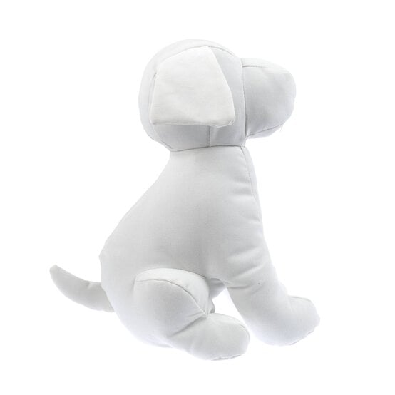 Canvas Sitting Dog 27cm image number 3