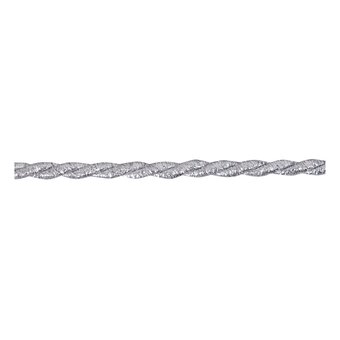 Silver 6mm Cord Trim by the Metre