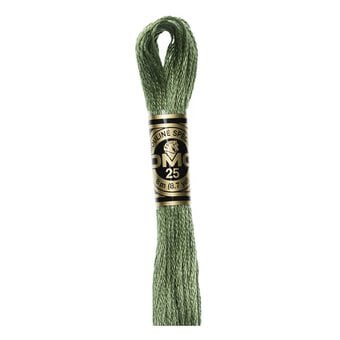 DMC Green Mouline Special 25 Cotton Thread 8m (3363)