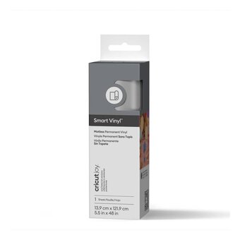 Cricut Joy Silver Permanent Smart Vinyl 5.5 x 48 Inches