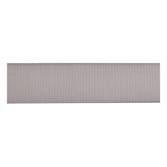 Grey Grosgrain Ribbon 25mm x 5m