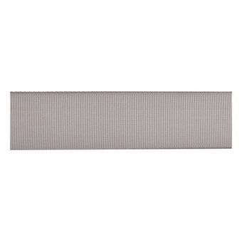 Grey Grosgrain Ribbon 25mm x 5m image number 2