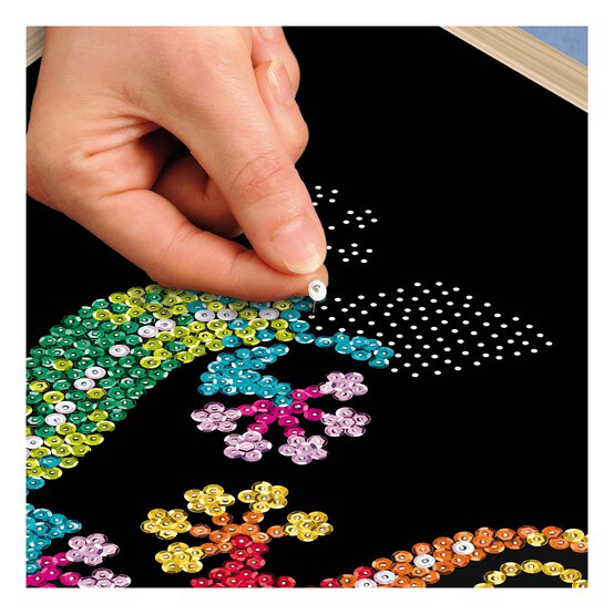 Kitfix Geckos Sequin Art Blue Premium Kit image number 3