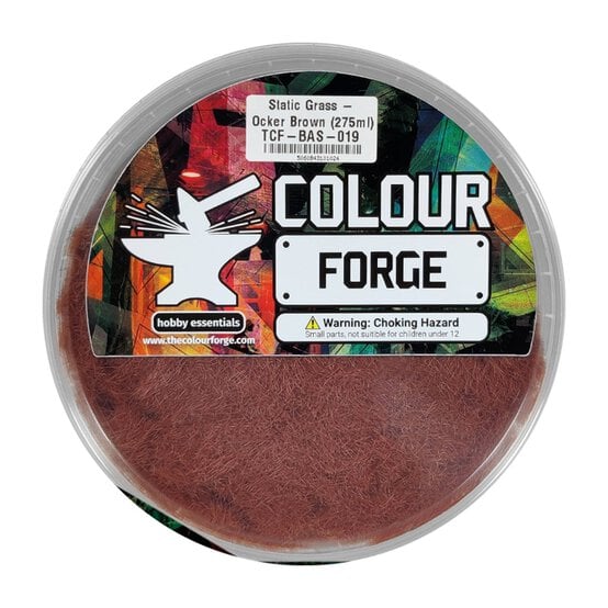 Colour Forge Ocker Brown Static Grass 275ml image number 1