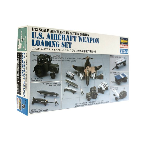 Hasegawa US Aircraft Weapon Loading Equipment Set 1:72 image number 1