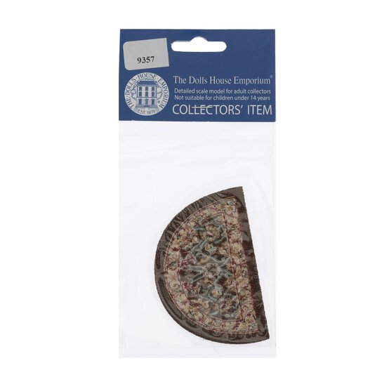 Doll&rsquo;s House Oval Floral Mat image number 4