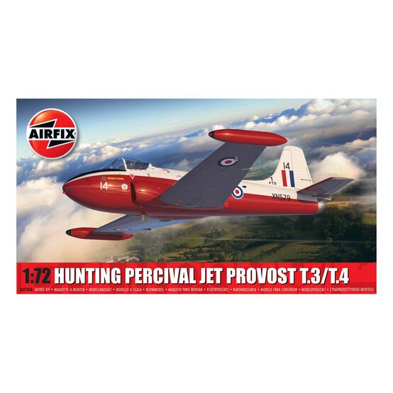 Airfix Hunting Percival Jet Provost T.3/T.4 Model Kit 1:72 image number 1