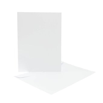 Anita’s White Cards and Envelopes A4 4 Pack