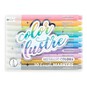 Lustre Metallic Brush Markers 10 Pack image number 1