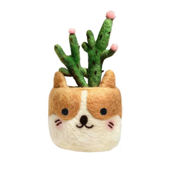Dog Succulent Felting Kit image number 2