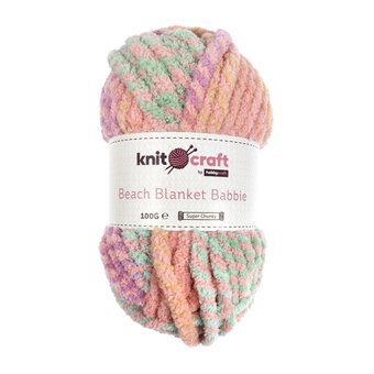 Knitcraft Pink Beach Blanket Babbie 100g 