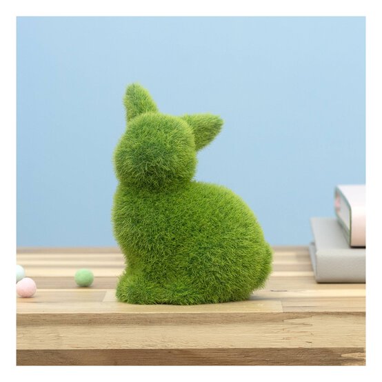 Faux Grass Bunny 10cm image number 1