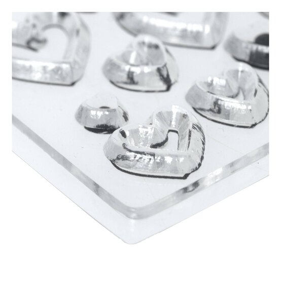 Heart Background Clear Stamp 7cm x 7.7cm image number 3