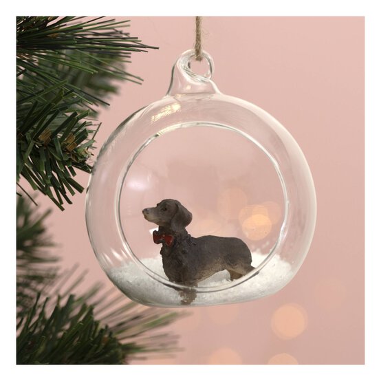 Resin Sausage Dog 4cm image number 1