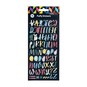 Matt Pastel Uppercase Puffy Script Alphabet Stickers image number 4