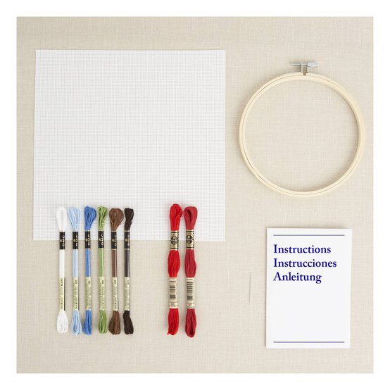 DMC Butterfly Blooms Cross Stitch Kit image number 4