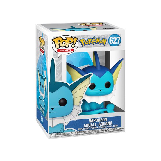 Funko POP Animation: Pok&eacute;mon Vaporeon Figure image number 1