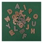 Santa Letter Wooden Toppers 26 Pack image number 1