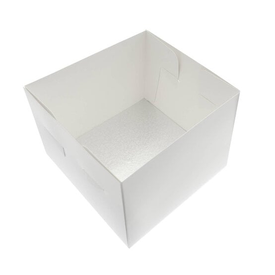 Square Cake Board and Box 8 Inches image number 2