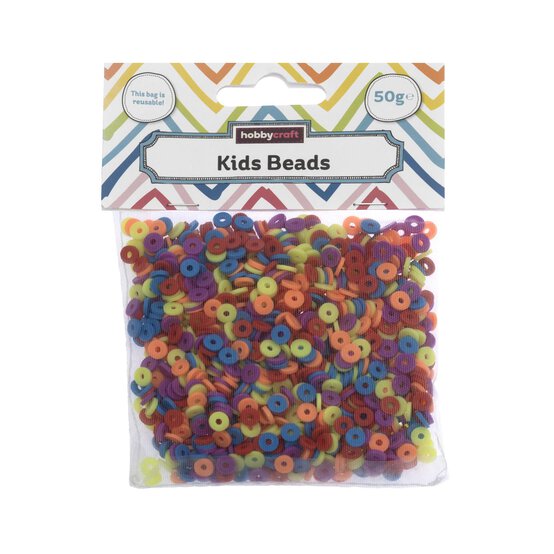 Bright Flat Beads 50g image number 4