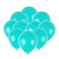 Turquoise Latex Balloons 10 Pack image number 1