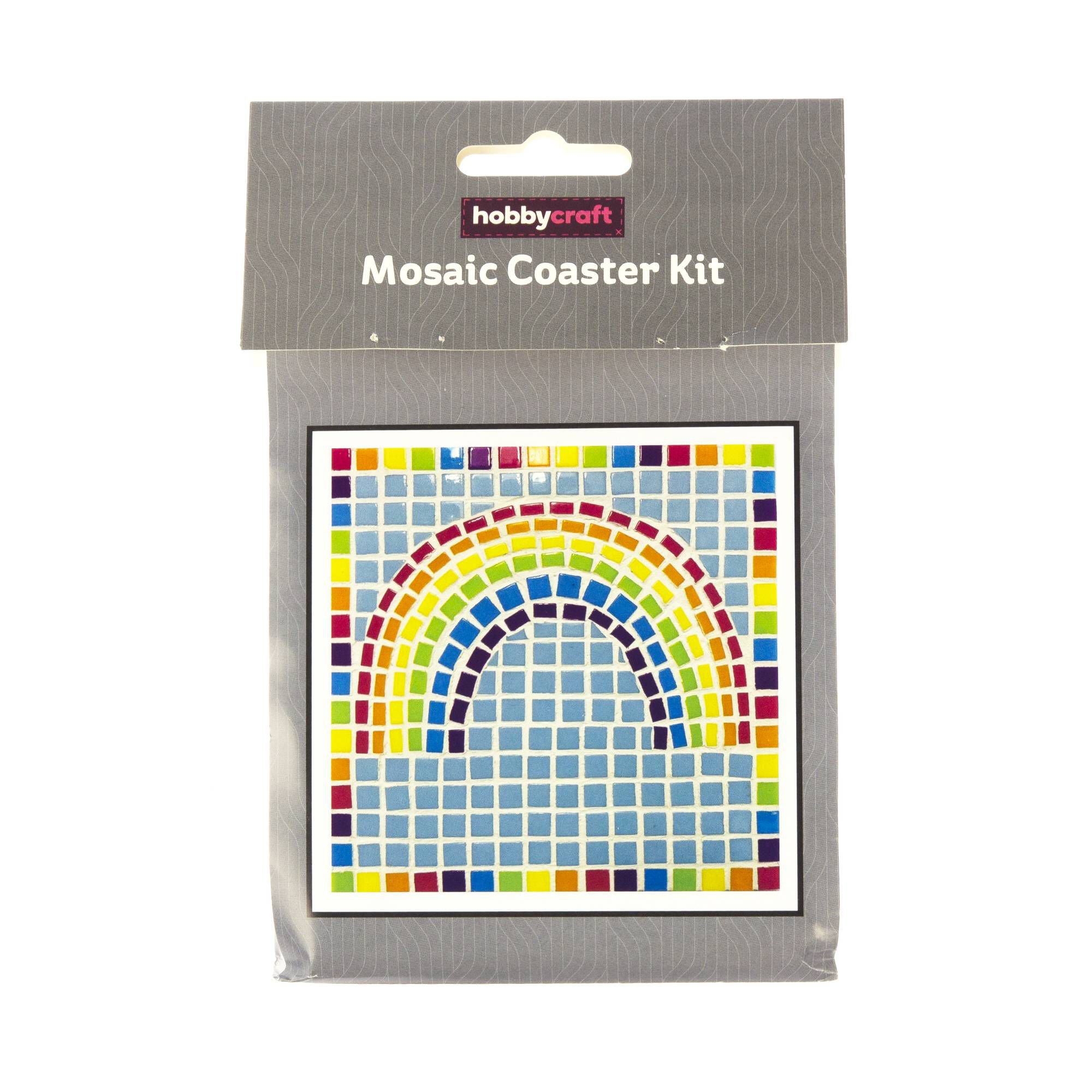Rainbow Mosaic Coaster Kit Hobbycraft